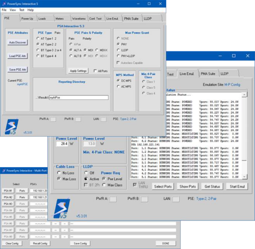 Multi-Port Live PD Emulation