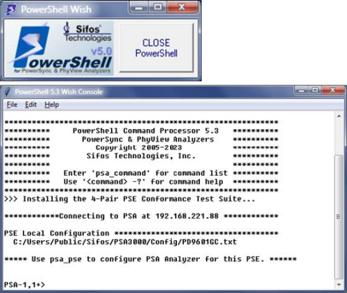 PowerShell PSA Wish Console