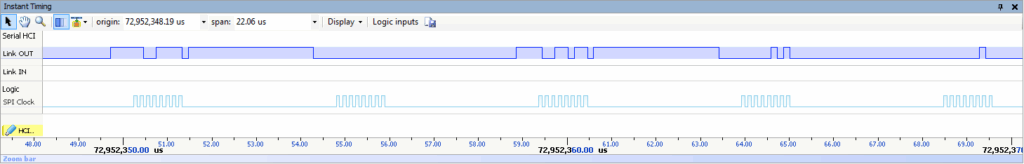 The Logic Analysis probes let you caputure 16 different logic signals