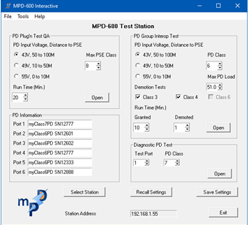 MPD Interactive is GUI based software uption ot MPD-600